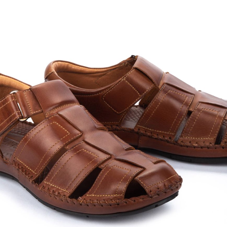 Men's Pikolinos TARIFA Sandals Brown | NZ A9327A8